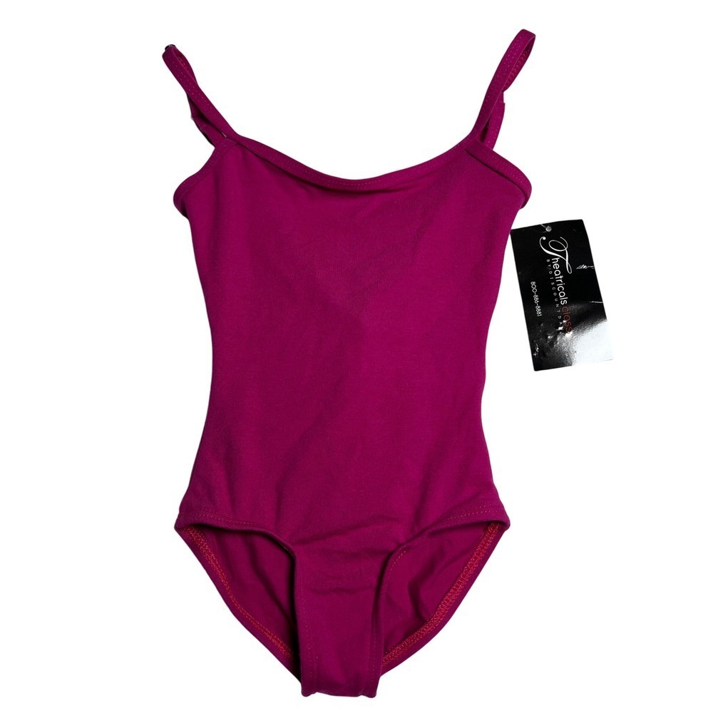 NWT Theatrical Classware, Leotard Camo, Color Mulberry, Size 5/6